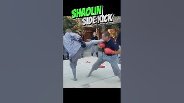 Learned Shaolin Side Kicks #tutorial #kick #martialarts #shortfeed #shortvideo #short #youtubeshort