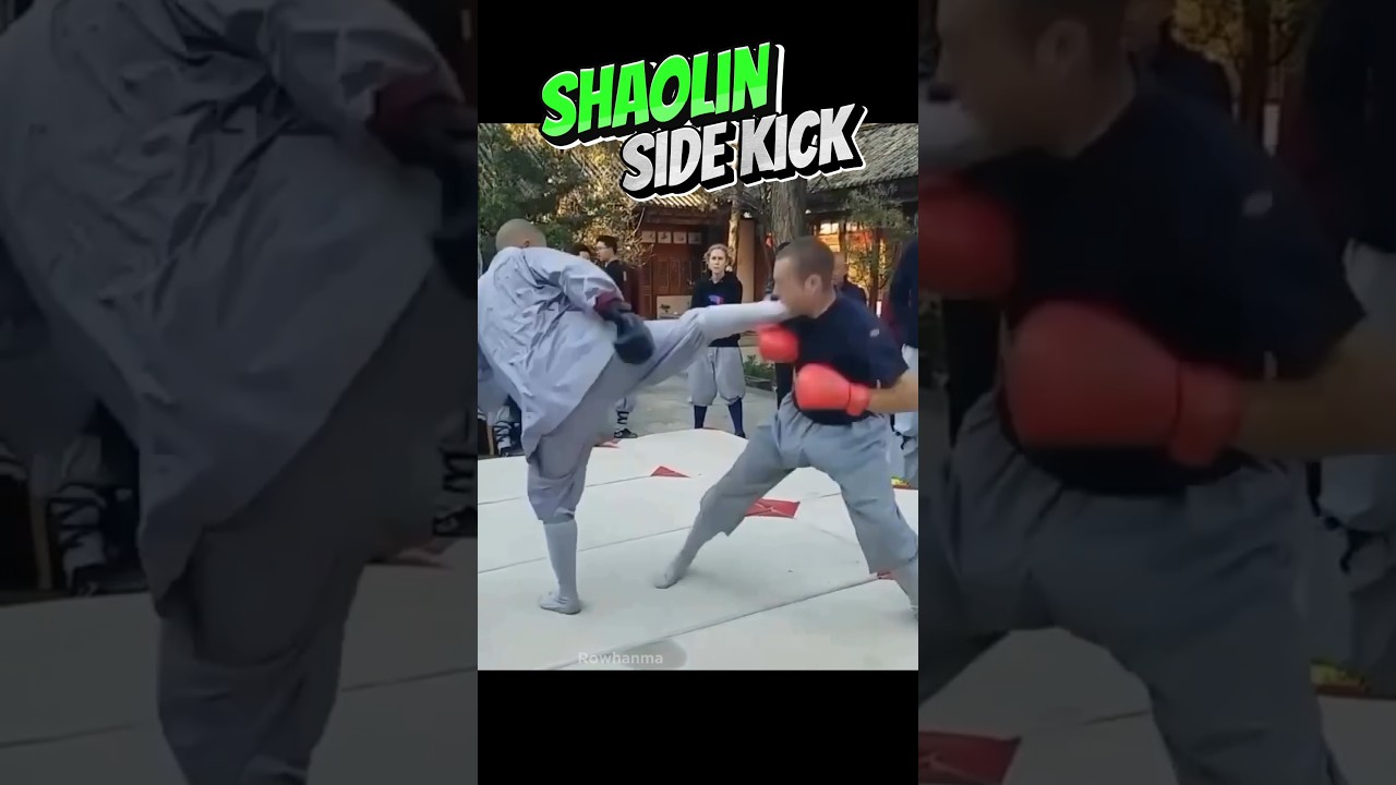 Learned Shaolin Side Kicks 