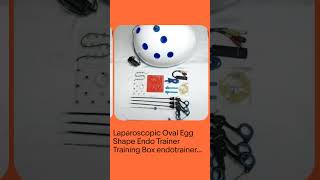 Laparoscopic Oval Egg Shape Endo Trainer Training Box endotrainer set instrument