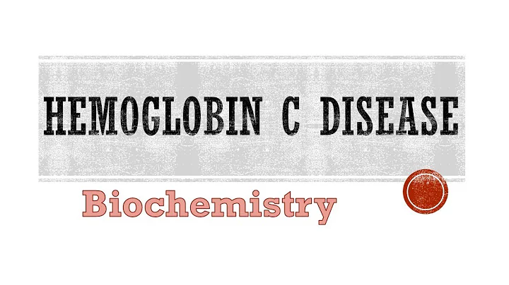 Hemoglobin C disease (Biochemical Basis - Lippinco...