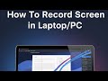 How to record 🚀 Laptop/PC Screen  ! 💻 Easy steps to capture anything ! windows 10