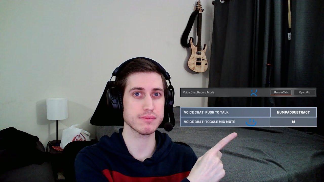 Toggle mic mute in Apex Legends on PC