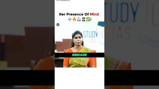 Tallest Mountain 🏔️🤡♻️ Her Presence of Mind 🔥 | Upsc Interview #upsc