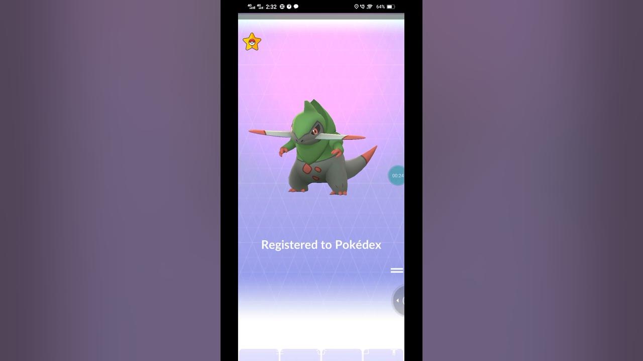 Pokemon Go : Axew evolves into Fraxure