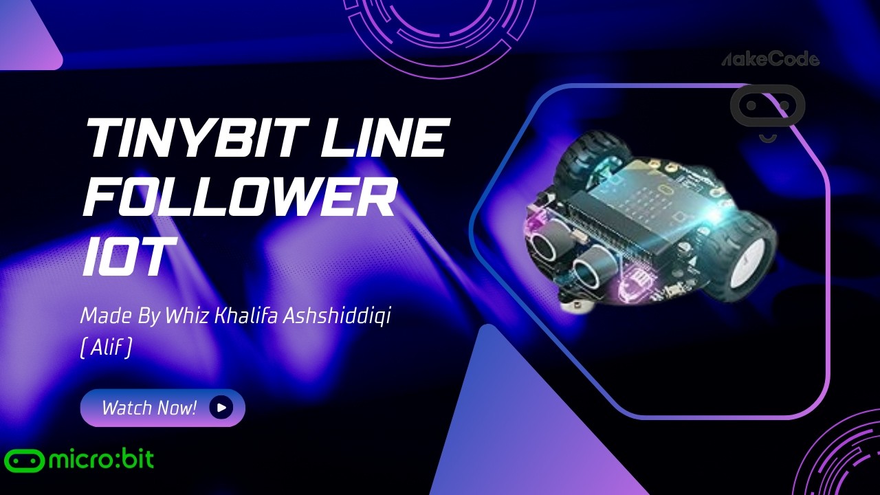 Building and Programming a TinyBit Line Follower Robot - YouTube