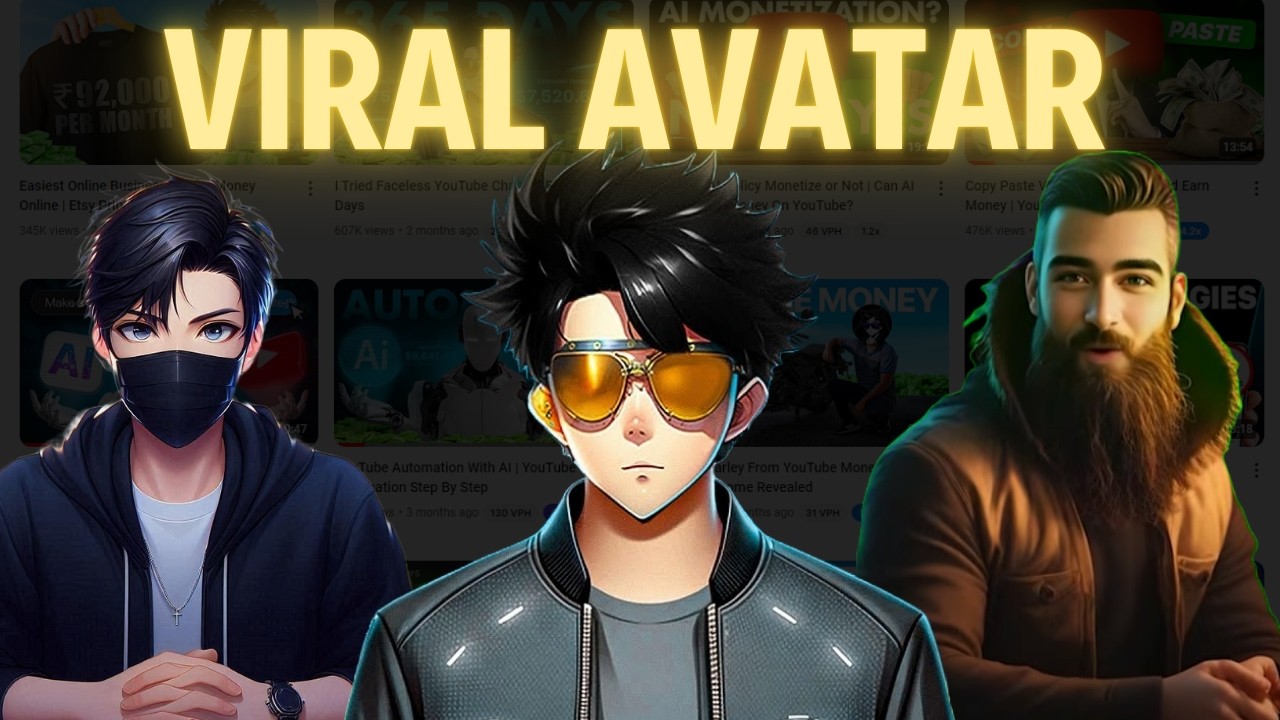 How To Create A Talking Avatar Like @TubeSenseiofficial - YouTube