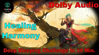 Healing Harmony Flute 8D Music With Rain ,Wind And Wind For Sleeping And Meditation #8D #relaxing