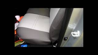 Followup video Shear Comfort brand seat covers 2022 Toyota Tacoma