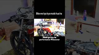 Bike me kya kya mode hua ha till now lets watch #modification #bikeride