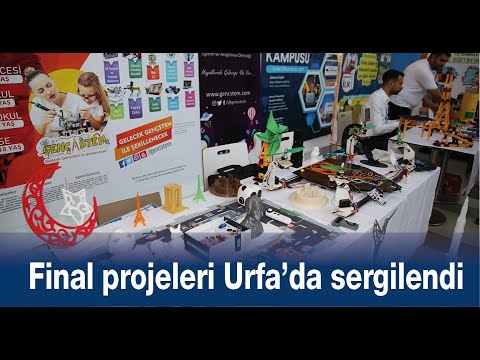 Final projeleri Urfa’da sergilendi