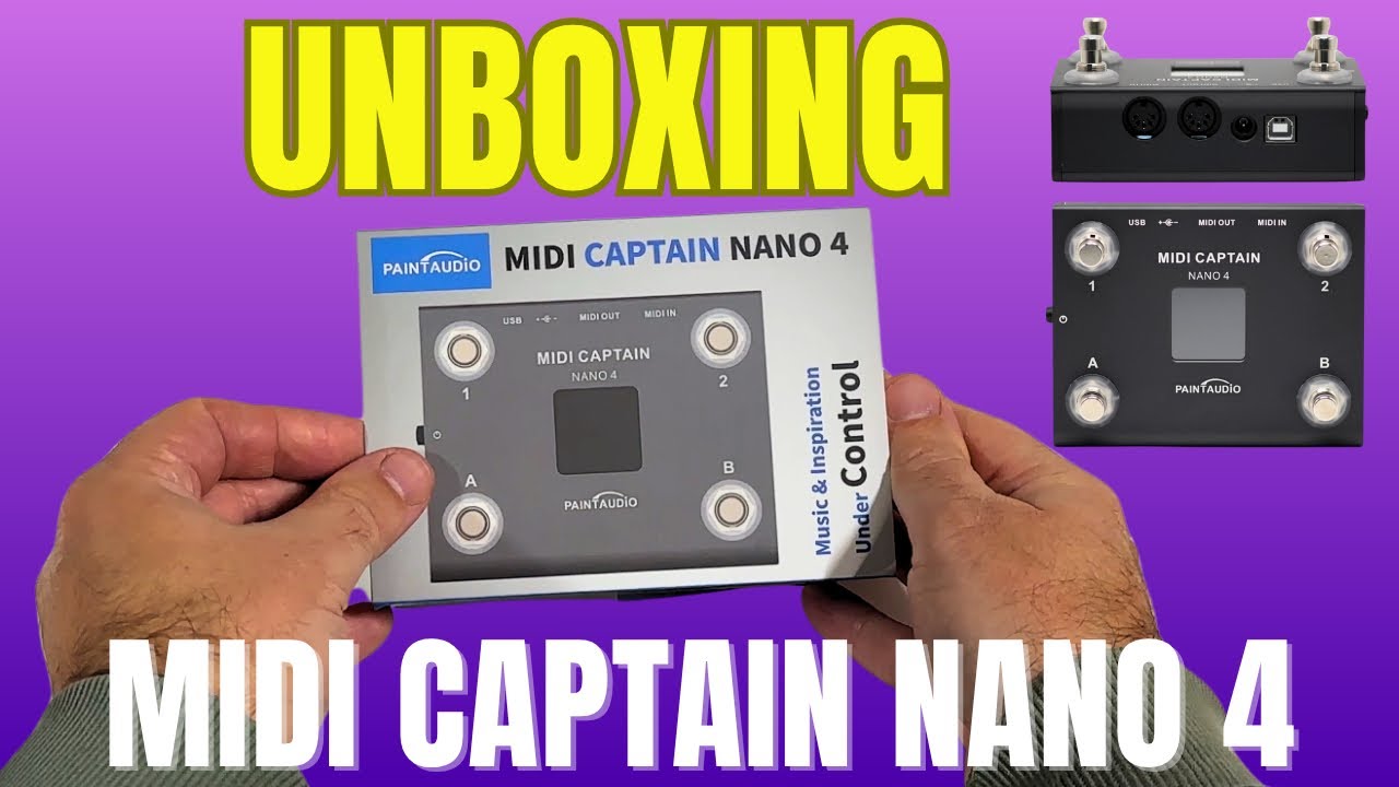 ギター PAINTAUDIO MIDI CAPTAIN NANO 4 Used Paint Audio MIDI Captain NANO 4 Audio Converter | Guitar Center
