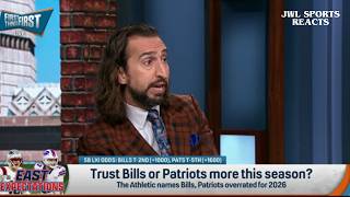 Buffalo Bills Deserve MORE TRUST With Josh Allen? 👀 Nick Wright REACTS | FIRST THINGS FIRST | NFL
