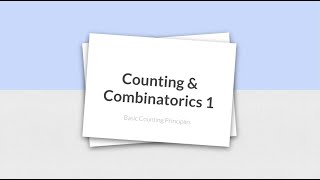 Lecture 2C - Counting and Combinatorics 1 (Fall 2022) [homework solution explained]