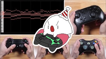 I made a song out of video game controller noises