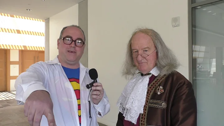 Clark Kent Interviews  Ben Franklin Grand Son Mark Skousen, PH.D. ( Raw Footage)