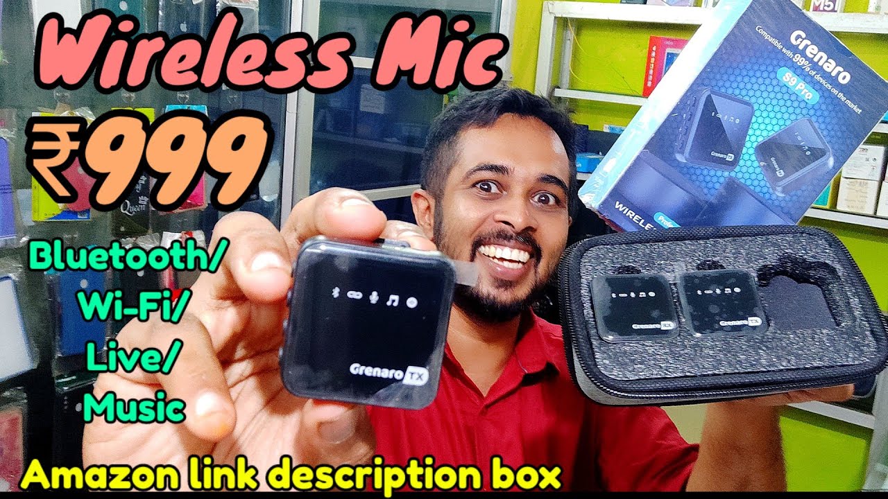 YouTube Wireless Mic ₹999 in Amazon YouTube