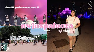 BUNNIES VLOG 🐰✨ | newjeans us debut at lollapalooza! ୨୧⋆·˚*