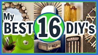 WOW! 16 of my BEST DIYS!  My top 16 DIYs!  Dollar Tree DIYS and more!!!