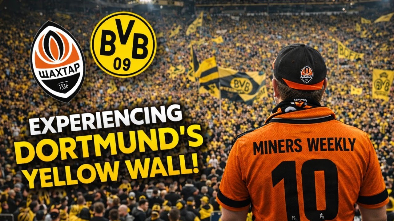 Shakhtar Fan Visits Dortmund’s Yellow Wall (Unreal Atmosphere!)