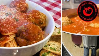 KILLER Spaghetti & Meatballs | How to make Spaghetti and Meatballs Recipe