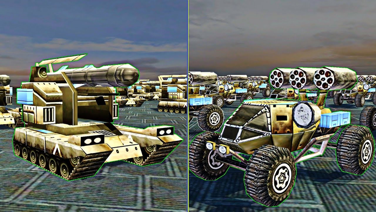 Tomahawk Launcher VS Rocket Buggy - RA 3 Arena Ep.45