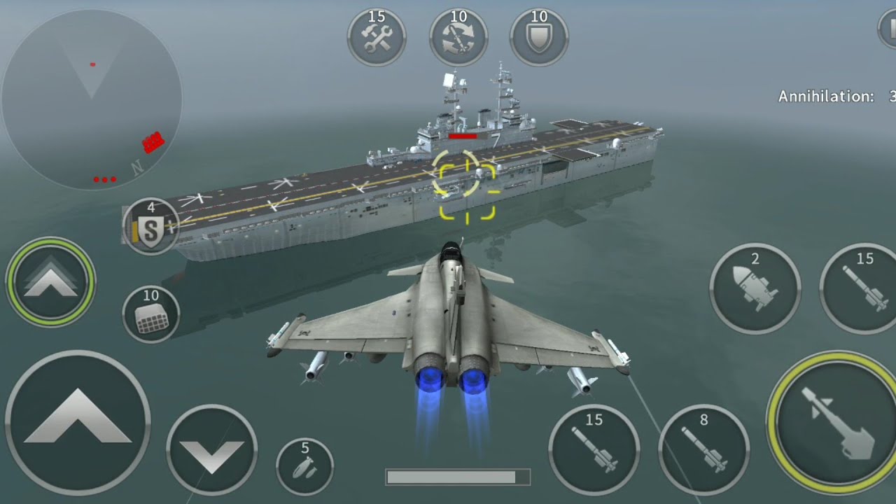 Gunship Battle: RAFALE with Special Weapon..