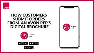 Avon ON | Tutorials | How Customers Submit Orders from an Avon Rep's Digital Brochure screenshot 4