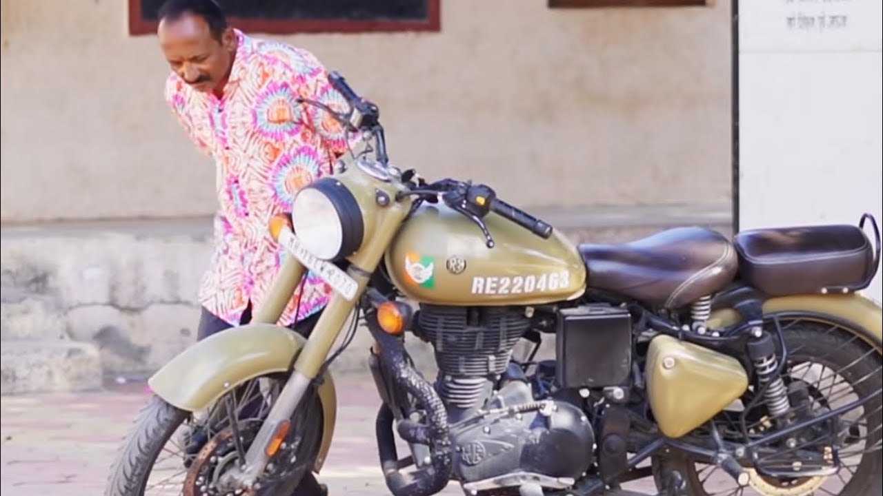 गंठ्याला बुलेट सापडते तेव्हा 😳😅 गावरान मस्ती भाग 284