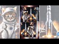 Mirror Image Find #4 🚀 #Munchkin kitten astronaut, rocket launch!