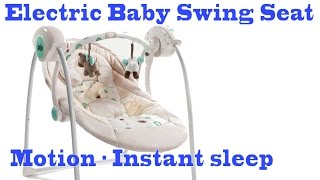 Electric Baby Swing Seat by Juju Swingy Bingy Electric Baby Swing Seat by Juju Swingy Bingy; This swinging seat will help you fall asleep your baby; Due to the movements it ...