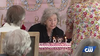 Forsyth County woman celebrates 100 years of life