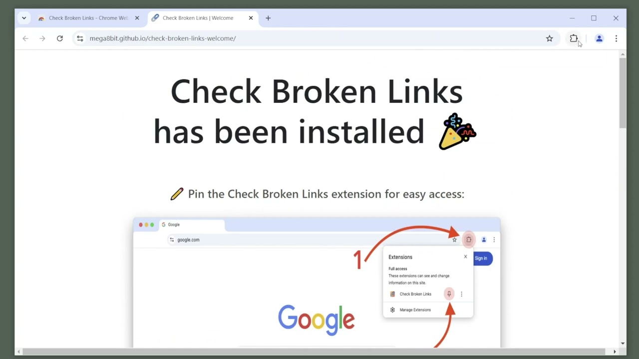 how to check your website for broken links