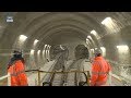 Crossrail railway systems: Elizabeth line permanent track installation complete