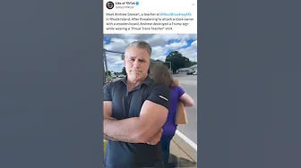 @TomFitton: "Crazed Leftist! #Kamala #Trump It would take more than a board to intimidate me." thumbnail