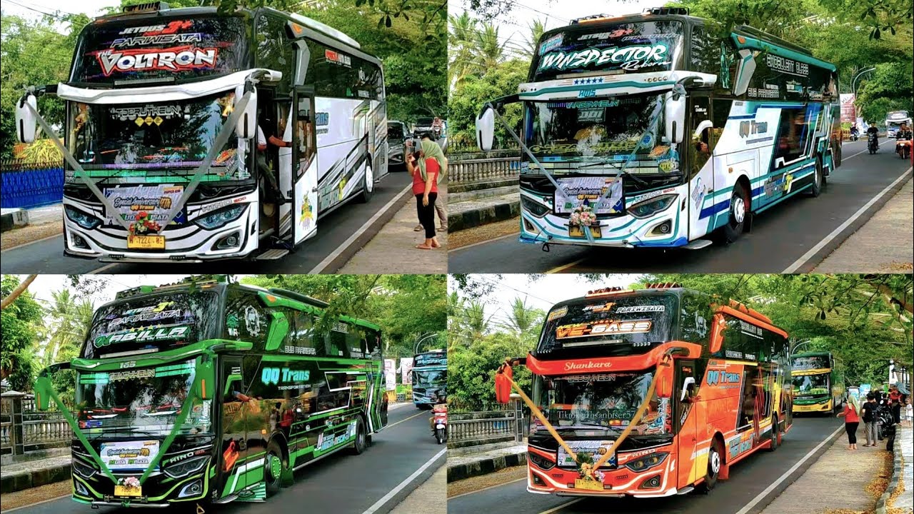 VIRAL BRO‼️FULL TELOLET BASURI 4 BUS QQ TRANS VE-GASS , NABILLA , WINSPECTOR , VOLTRON‼️
