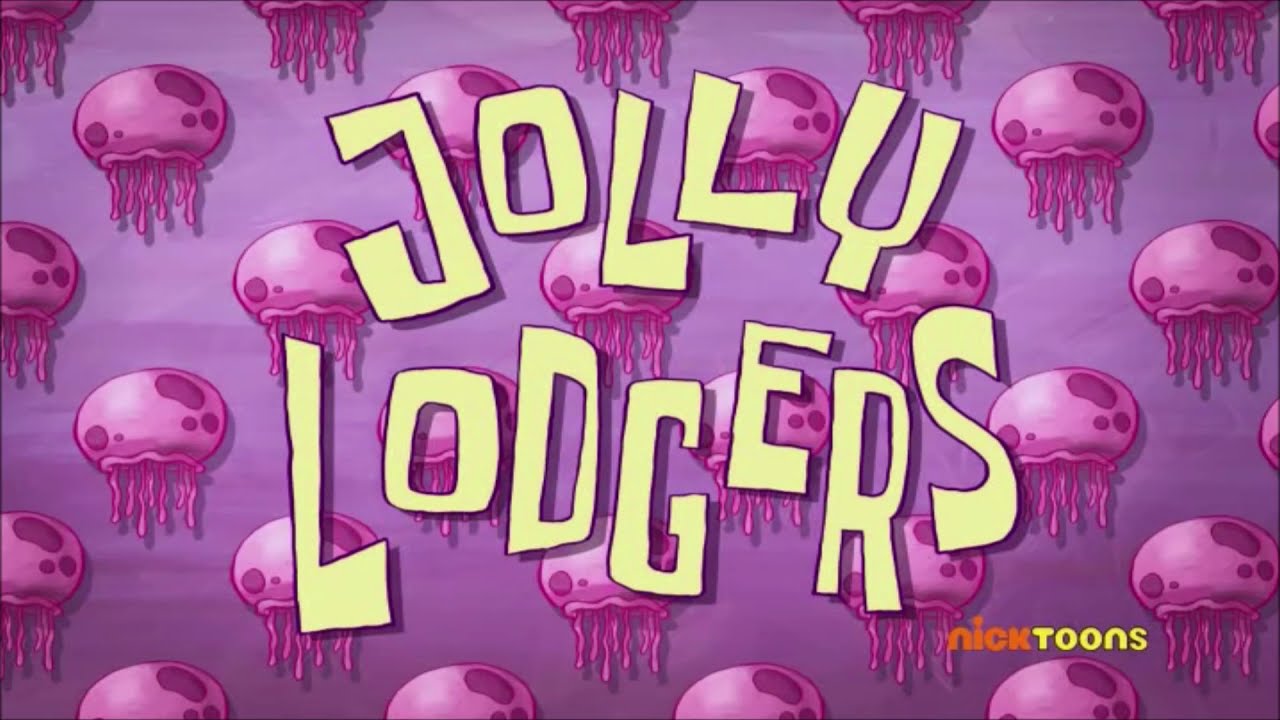SpongeBob SquarePants: Jolly Lodgers - Title card (Czech)
