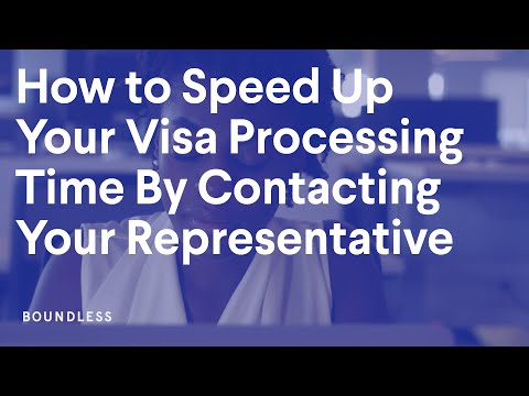 How To Speed Up Your Visa Processing By Contacting Your Representative