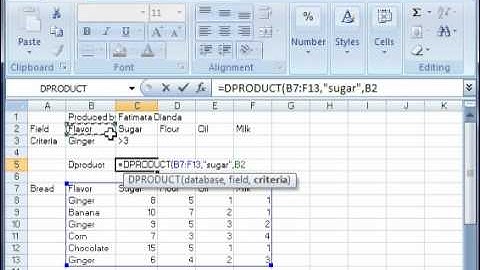 Dproduct function