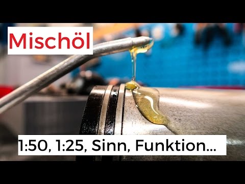 Video: Wie mischt man ein Gasverhältnis von 50 zu 1?