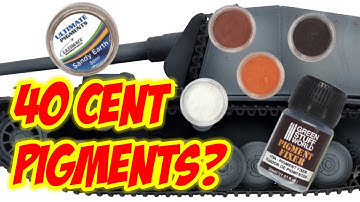 DIY Weathering Pigments For Cheap! Make your own weathering powders from chalk pastels