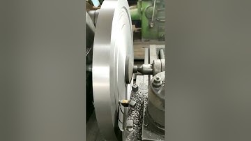 Lathe Machinist Making a Crazy Part on the Lathe - Manual Machining