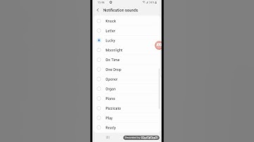 Samsung Galaxy S8 Notifications sounds