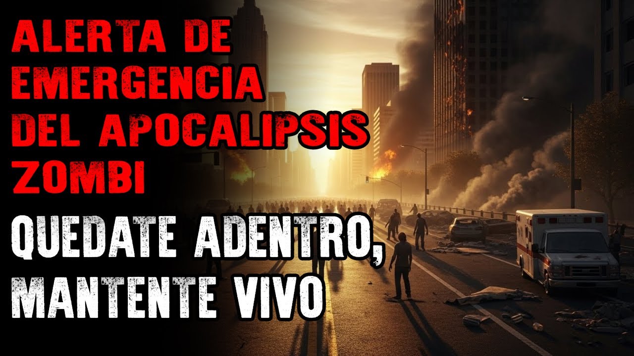 Alerta de Emergencia del Apocalipsis Zombi — Quédate Adentro, Mantente Vivo | Creepypasta