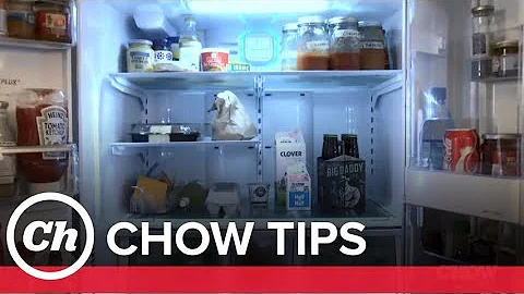 The Proper Way to Store Food in Your Fridge - CHOW Tip