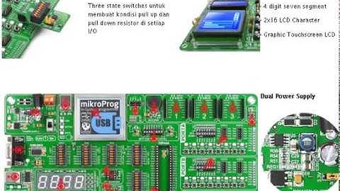 Easy AVR Pro 7 Development System - Minimum System - Mikrokontroler
