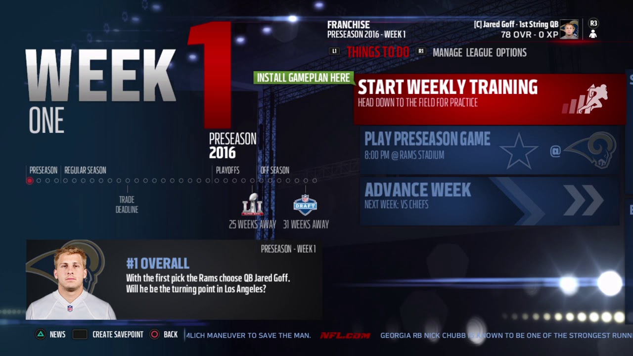 Madden NFL 17 Jared Goff YouTube madden-nfl-17-jared-goff-youtube