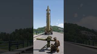 tow missile simulation against multiple rocket launchers #simulation #dcs #military #army #shorts