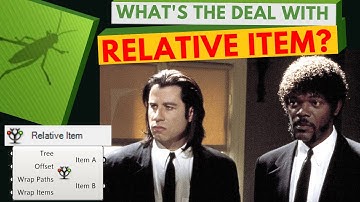 What`s the deal with Relative Item component in Grasshopper?