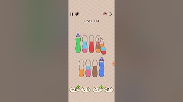Sortpuz Level 114 water color puzzle game 2022
