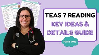 2024 ATI TEAS 7 Reading Key Ideas and Details Study Guide Part One (Practice Questions with Answers)